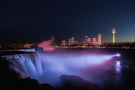Niagara At Night
